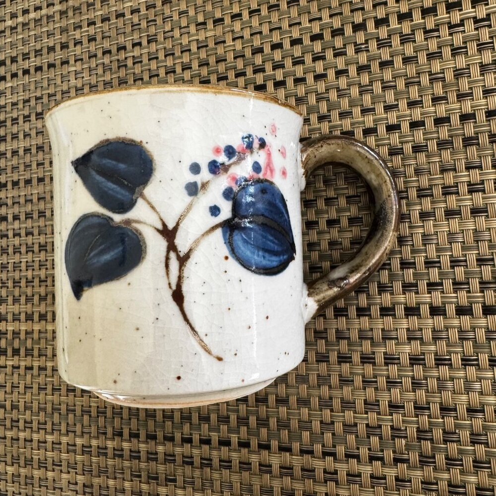 Vintage Otagiri Floral Mug